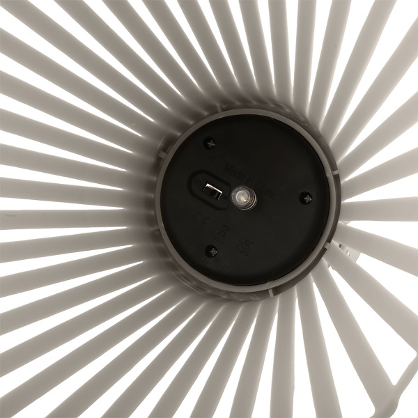 2er-Set Dekorative LED Solar Laterne für Aussen, Moderne Gartenlaterne in Grau mit Tragegriff, Solarlampe im Lamellen-Design für Balkon & Terrasse