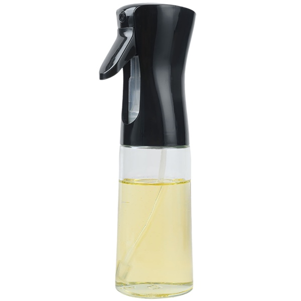 2er-Set Premium Öl Sprüher & Essig Zerstäuber aus Glas je 200ml – Ideal für Heissluftfritteuse, Salate & Grillen – Edle Sprühflasche 6x20cm für eine gesunde Küche im Alltag