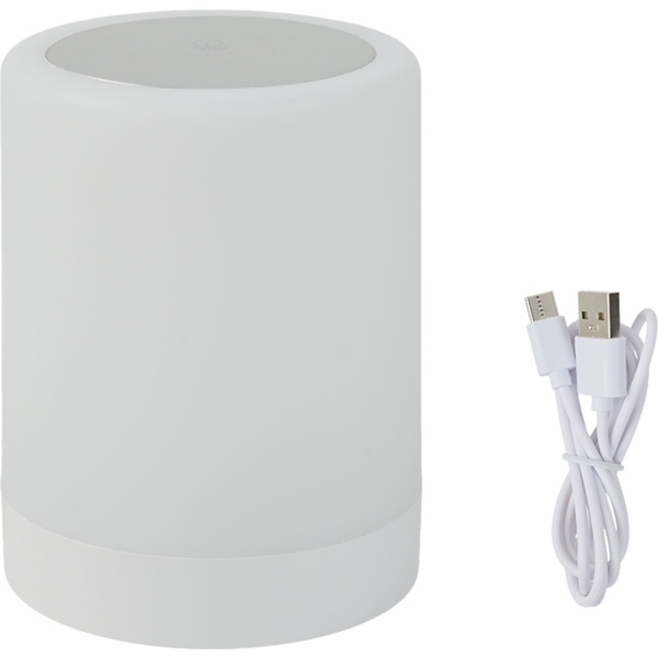 2er-Set Akku Tischlampe mit Touch-Steuerung, 6 bunten Lichtfarben und Warmweiss, Bequemes Laden per USB-C, Praktischer integrierter Bügel zum Aufhängen