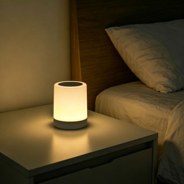 2er-Set Akku Tischlampe mit Touch-Steuerung, 6 bunten Lichtfarben und Warmweiss, Bequemes Laden per USB-C, Praktischer integrierter Bügel zum Aufhängen