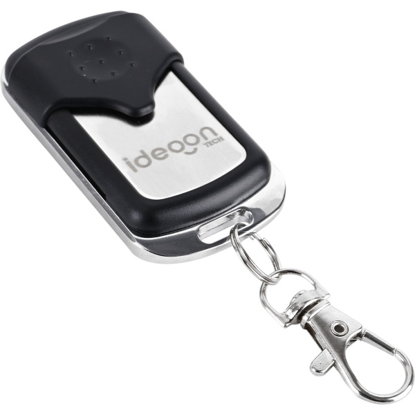 2er-Set Funk Handsender 433,92 MHz für Fixed Code Garagentore, 2-Kanal Fernbedienung programmierbar, AM/FM Modulation, inklusive Schlüsselanhänger