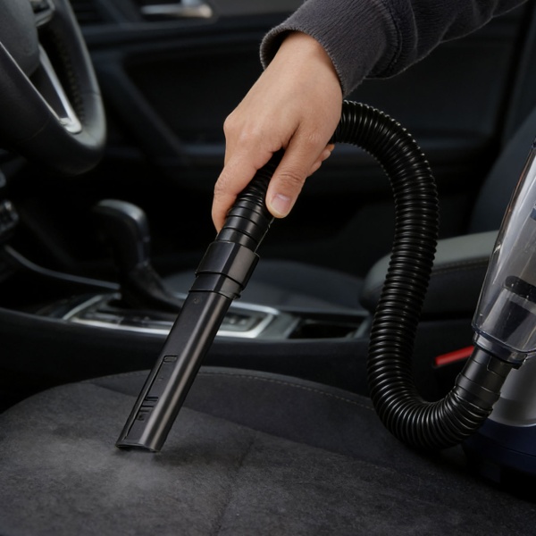 Akku-Handsauger 6800 Pa starker Mini Staubsauger, kabellos 2600 mAh Li-Ion 66W Tischsauger - kompakt & leise für Auto, Büro, Zuhause