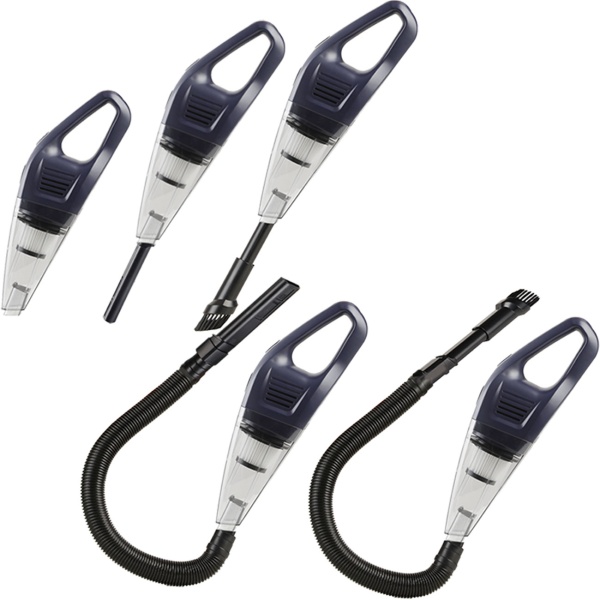 Akku-Handsauger 6800 Pa starker Mini Staubsauger, kabellos 2600 mAh Li-Ion 66W Tischsauger - kompakt & leise für Auto, Büro, Zuhause