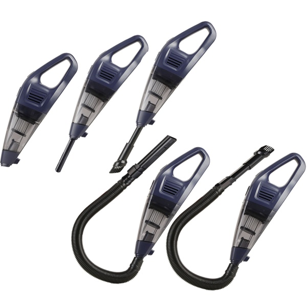 Akku Handstaubsauger 15000Pa stark – Beutelloser Tischstaubsauger leise mit Brushless Motor für Auto, Tastatur, u.v.m. - inklusive Zubehör