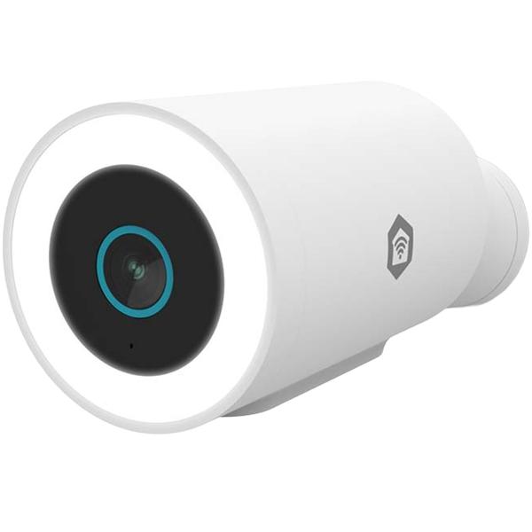 SmartLife Überwachungskamera Outdoor 3MP Full HD 1296p – WLAN IP Kamera weiss, wetterfest und leistungsstark für sichere Hausüberwachung