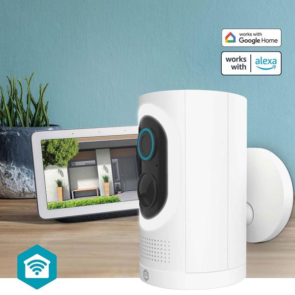 Hervorragende WLAN Akku Überwachungskamera - 100% kabellos, 3MP Smart Outdoor Kamera, Farb-Nachtsicht, Bewegungssensor & 6 Mon. Standby