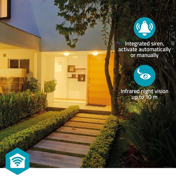 Hervorragende WLAN Akku Überwachungskamera - 100% kabellos, 3MP Smart Outdoor Kamera, Farb-Nachtsicht, Bewegungssensor & 6 Mon. Standby