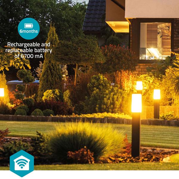 Hervorragende WLAN Akku Überwachungskamera - 100% kabellos, 3MP Smart Outdoor Kamera, Farb-Nachtsicht, Bewegungssensor & 6 Mon. Standby