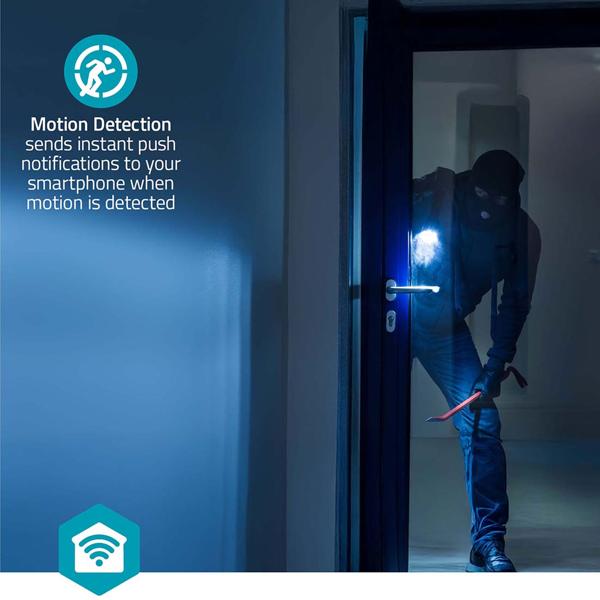 Sichere WLAN Überwachungskamera Innen Full HD 3MP – Schwenkbar, Neigbar, Auto-Tracking & Sirene – Perfekt als Babyphone, Tierkamera oder Heimschutz