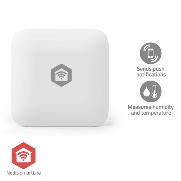Smarter Zigbee Sensor: Temperatur- & Feuchtigkeitsüberwachung in Echtzeit. Kabellos, volle Kontrolle via App. Verbessert den Komfort & das Klima 