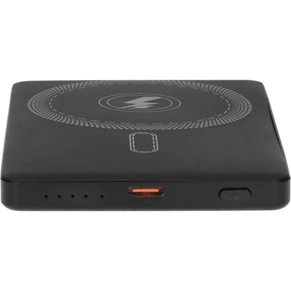 2er-Set Powerbank MagSafe 5000 mAh – 15W Kabelloses Laden und 20W USB-C Anschluss, kompakter Akku mit LED-Anzeige für iPhone 15/14/13/12