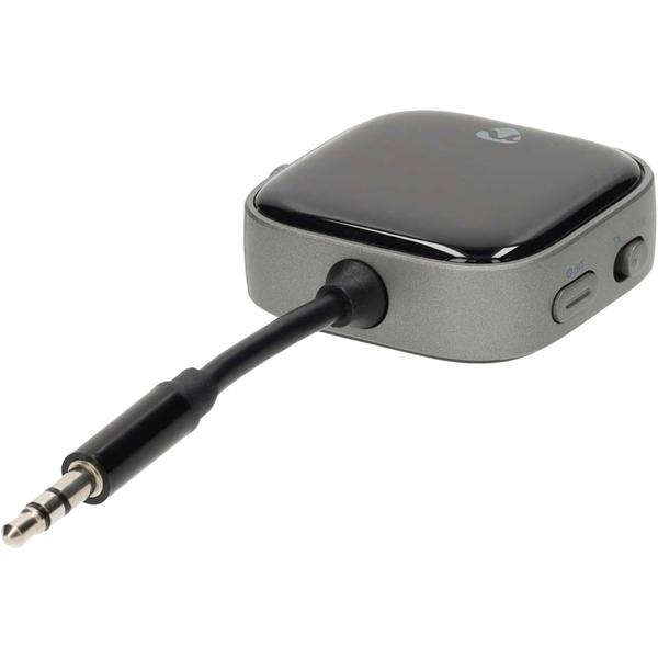 Bluetooth 5.3 Audio Adapter 2-in-1: Sender & Empfänger mit Display, Niedrige Latenz, 13h Akku - Audio Transmitter für Auto, Kopfhörer, Flugreisen
