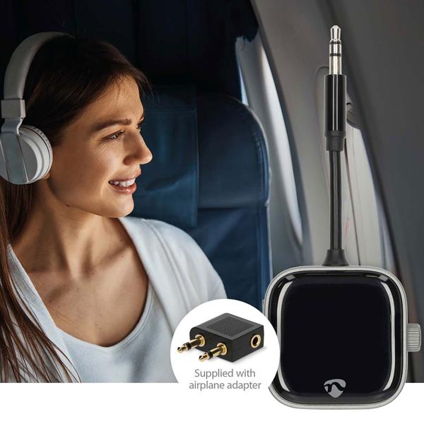 Bluetooth 5.3 Audio Adapter 2-in-1: Sender & Empfänger mit Display, Niedrige Latenz, 13h Akku - Audio Transmitter für Auto, Kopfhörer, Flugreisen