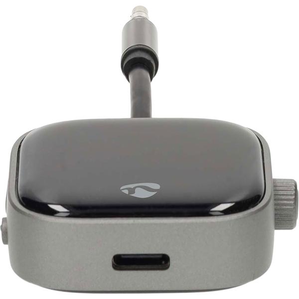 Bluetooth 5.3 Audio Adapter 2-in-1: Sender & Empfänger mit Display, Niedrige Latenz, 13h Akku - Audio Transmitter für Auto, Kopfhörer, Flugreisen