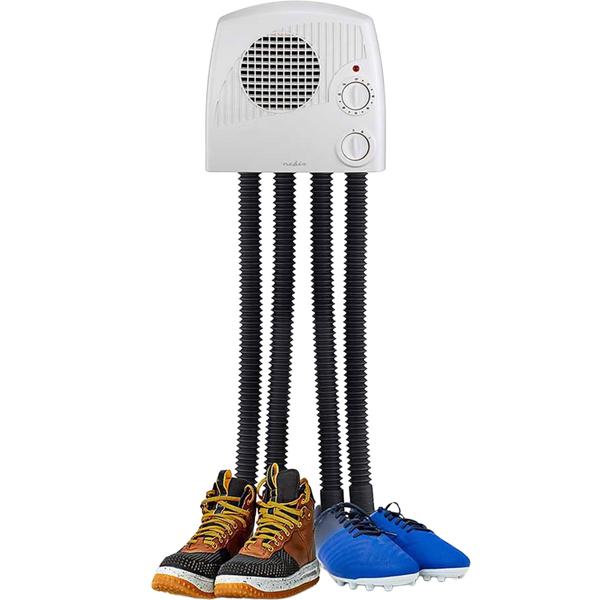 Effizienter elektrischer Schuhtrockner (350W): Schnelltrocknung für 2 Paar Schuhe / Ski Schuhe & Wanderstiefel. Einfache Montage & schonende Trocknung