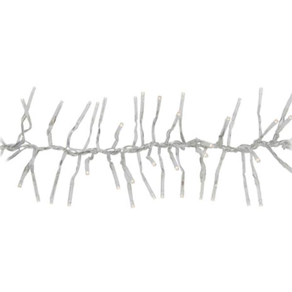 Weihnachts Clusterlichterkette 576 LED Warmweiss – IP44 Aussen & Innen, 4,2m funkelnde Büschellichterkette für gemütliche Atmosphäre