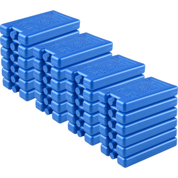 24er Set Kühlakkus für Kühltasche & Lunchbox – je 200g, Kühlelemente flach & wiederverwendbar – BPA-freier Kühlakku für 12h Kühlung