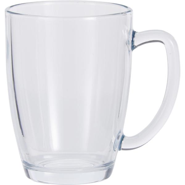 4er-Set Transparentes Teeglas Set, 400 ml - Extrem stabiles Glas, hitzebeständig und grosszügig - Perfekt für Tee, Kaffee und Punsch