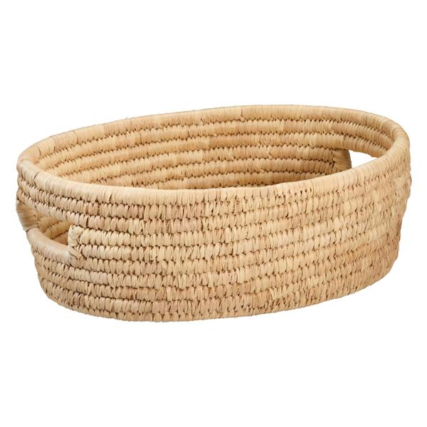 Trendiges Aufbewahrungskorb-Set 3-tlg. oval, stabil mit Griffen für Bad, Regal, Schlafzimmer & Büro – Ordnung leichtgemacht!