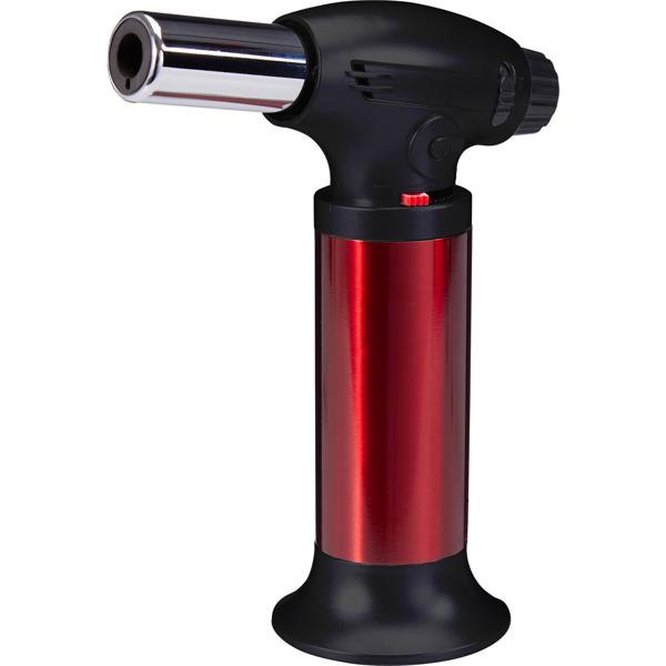 Profi Crème Brûlée Brenner: Starker Jet-Flammierbrenner zum Karamellisieren von Creme Brulee, Flambieren & Anzünden. - Mit sicherem Standfuss