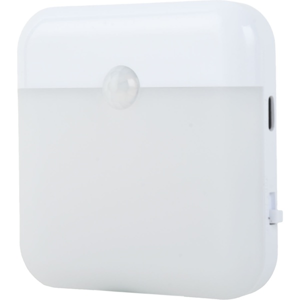 2er-Set LED Nachtlicht, Bewegungssensor: Akku Schrankleuchte, USB aufladbar, selbstklebend & magnetisch – Ideal als Treppenlicht & für Kleiderschrank