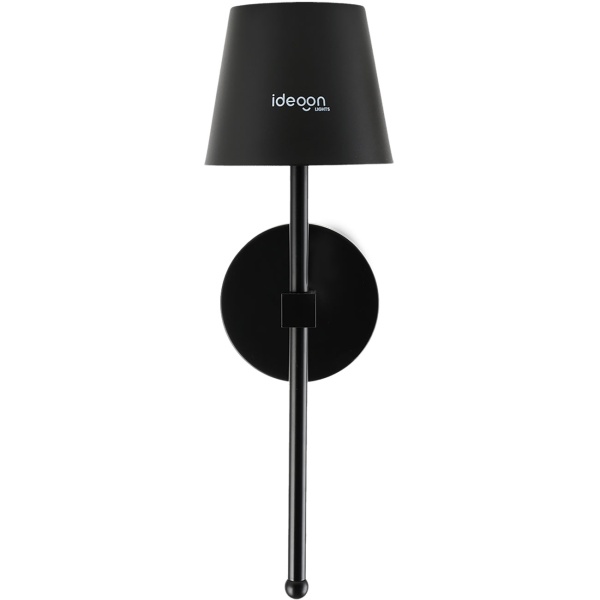 2er-Set Elegante LED Wandleuchte kabellos mit Fernbedienung: Akku Wandlampe dimmbar in Schwarz, USB aufladbar mit Timer & Touch-Sensor