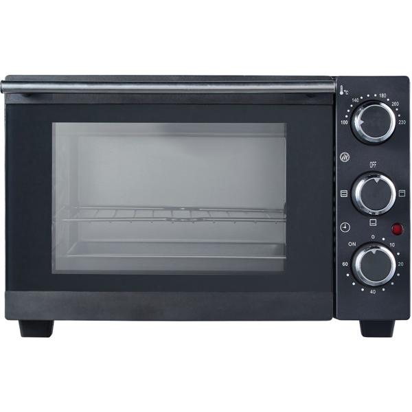 Mini Backofen 15 Liter – 1200W: Kompakter Tischofen mit 230°C und 60 Minuten Timer, inklusive Backblech und Rost