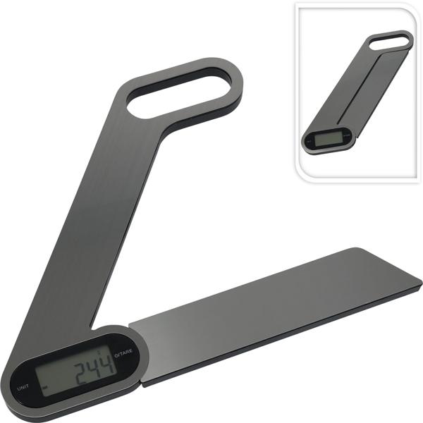 Professionelle Digitale Küchenwaage Ausklappbar 28cm – Hochpräzise, 5kg Belastung – Platzsparend Zusammenklappbar – Kochen, Backen & Portionskontrolle