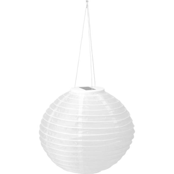 3er-Set Grosser Solar Lampion, Ø 40 cm – Wetterfeste LED Kugel hängend für Garten & Balkon – Automatische Solarleuchte Deko für Party