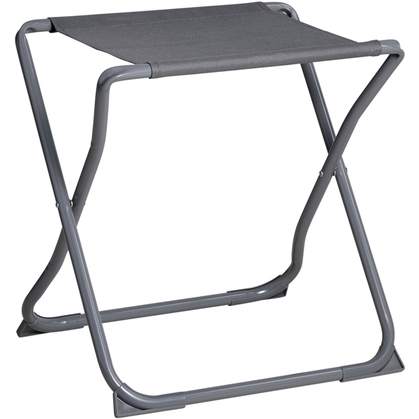 2-in-1 Campinghocker & Beistelltisch klappbar, bis 110kg belastbar, leichtes Gestell für Picknick, Garten & Outdoor, abnehmbare Tischplatte