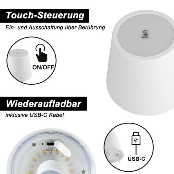 Innovatives Flaschenlicht – Wiederaufladbare Akku-Flaschenlampe, 3 Lichtfarben – Lange Laufzeit – Perfekt für Outdoor-Events & Deko