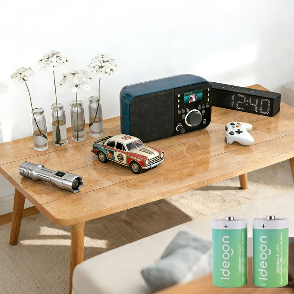 4er-Set Premium Batterien Typ C Baby - LR14 Alkaline 1,5V - Langlebige Energiequelle für Haushalt, Spielzeug und Taschenlampen