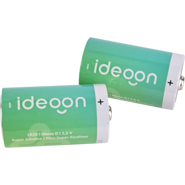 2er-Set Premium Batterien Typ D Mono - LR20 Alkaline 1,5V - Langlebige Energie für Haushalt, Radios, Spielzeug und Taschenlampen