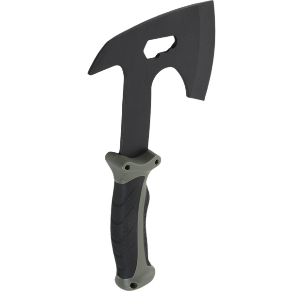 Survival Set - Beil, Messer & Machete mit 3 Gürtelscheiden, Wetzstein & Profi-Feuerstahl inklusive Flaschenöffner und Messskala für Outdoor