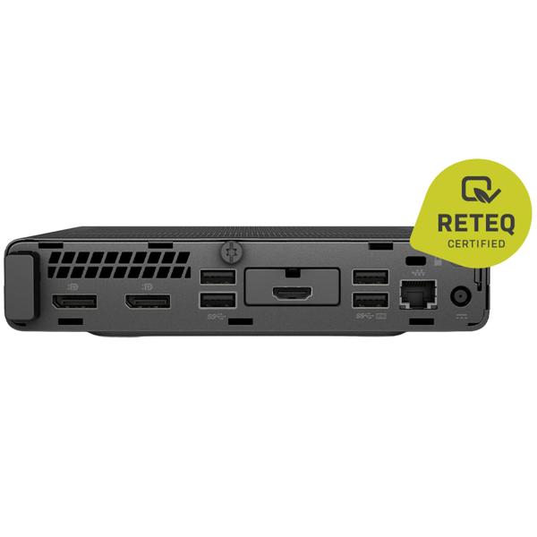 HP EliteDesk 800 G4 DM Micro, Core i7, 16GB RAM, 512GB SSD – Generalüberholter Mini-PC mit Windows 11 Pro & Norton 360 Deluxe