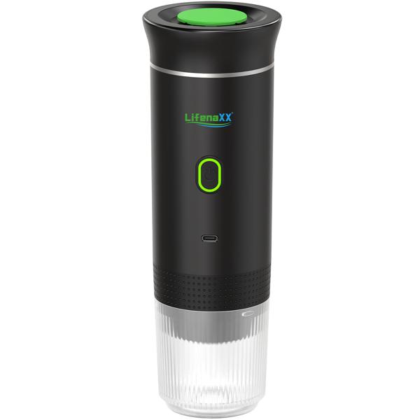 Perfekter, tragbarer Espresso überall: Espresso To Go Akku-Kaffeemaschine für Camping, Reise & Büro – Für Kapsel und Pulver – Luxuriöser Genuss