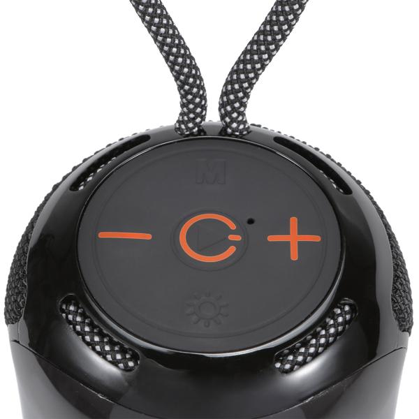 Starker Bluetooth 5.3 Partylautsprecher – Mobile Boombox mit kraftvollem Sound, FM-Radio, USB/MicroSD & bunter Lichtshow für Feste & Outdoor-Einsatz