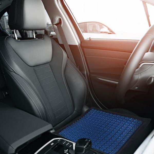 Komfort Gel-Sitzkissen, ergonomisch – Kühles Wabenkissen für bessere Haltung & Druckentlastung – Ideal für Büro, Auto, Rollstuhl