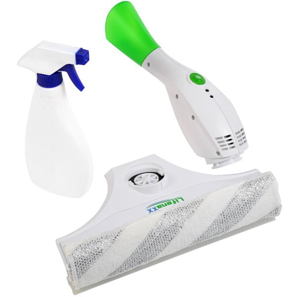 Leistungsstarker Elektrischer Akku-Fenstersauger: Streifenfreie Reinigung von Glas, Spiegeln, Duschwänden & Fliesen – Schnell, leise & effizient