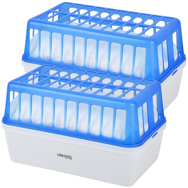 2er-Set Ultimativer Raumentfeuchter: Leistungsstarker Luftentfeuchter gegen Schimmel & muffige Gerüche, Wiederbefüllbar & Stromlos