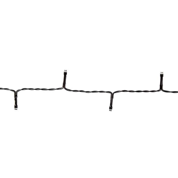 Festliche LED Lichterkette, warmweiss – 7,2m, 96 LEDs, Timer & 7 tolle Effekte. Ideal für Innen & Aussen - Perfekt für Deko, Weihnachten, Party