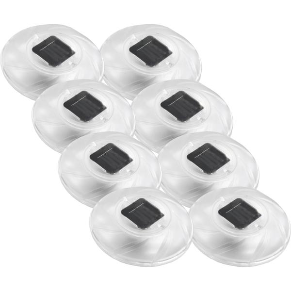 8er-Set Schwimmendes Solar Poollicht mit Farbwechsel: Ein magisches Unterwasserlicht für Teich, Pool & Gartendeko
