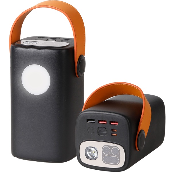 Starke Powerbank 60000mAh, 100W, USB-C PD Externer Akku: Mobiles Ladegerät mit LED Lampe für Laptop, Notebook, Smartphone - Schnelles Laden