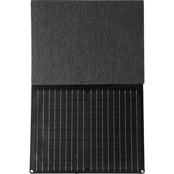 Faltbares Solarpanel 60W Monokristallin - Tragbares Solarladegerät IP65 mit MC4-komp. Stecker, DC Adapter, Ösen & Karabinern für Camping
