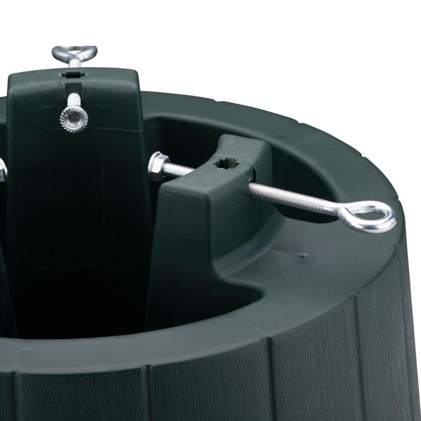 Super stabiler Weihnachtsbaumständer Ø40x21cm für max. 2,6m Baumhöhe – Sicherer Stand, Top Qualität