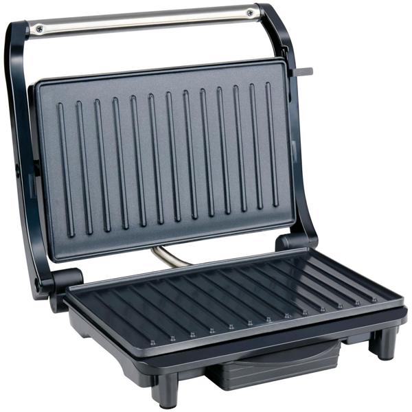 Mobiler 12V Kontaktgrill für Auto, Lkw & Camper: 120W Elektro-Grill, ideal für Sandwiches, Fleisch & Snacks unterwegs – kompakt, schnell & leicht