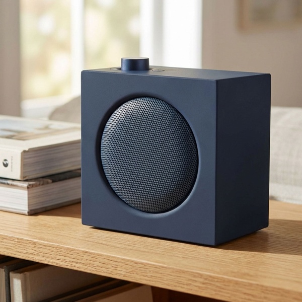 Retro Bluetooth Lautsprecher V5.4: Vintage Radio Design, USB-C, AUX, TF-Karte & FM – Edle Musikbox für Reisen, Camping & Party – satter Sound