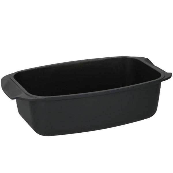 Aromabräter 5.5L – Premium Schmorbräter mit Glasdeckel & Aroma-Knopf. Perfekt für Ofen, Braten, Geflügel, Aufläufe. Spülmaschinenfest, antihaft