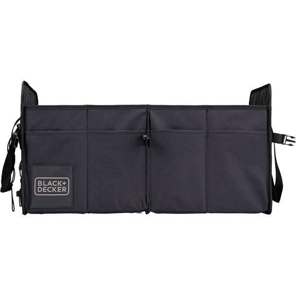 Praktischer Auto Kofferraum-Organizer, stabile Transportbox mit Tragegriff - Perfekt für Shopping, Sport, Werkzeug, Notfall-Kits & viel mehr