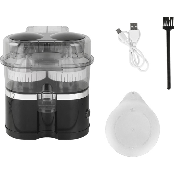 Kabelloser Akku Doppel-Entsafter 120W: Mobile USB-C Saftpresse & Zitruspresse | Effizient & Kompakt für frische Säfte & Smoothies To Go